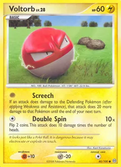 Voltorb (Stormfront #80/100)
