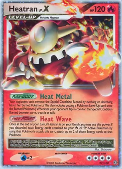Heatran (Stormfront #97/100)