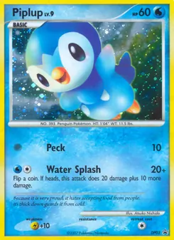 Piplup (DP Black Star Promos #DP03/56)