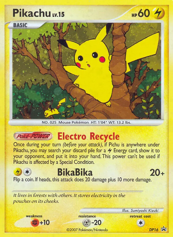 Pikachu (Promo DP #DP16/56)