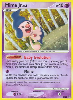 Mime Jr. (DP Black Star Promos #DP22/56)