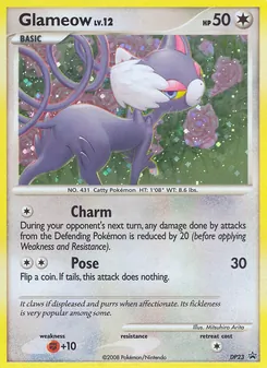 Glameow (DP Black Star Promos #DP23/56)