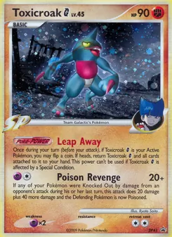 Toxicroak G (DP Black Star Promos #DP41/56)