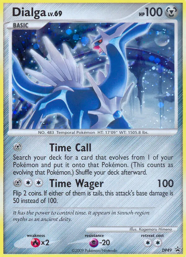 Dialga (DP Black Star Promos #DP49/56)