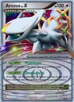 Arceus (DP Black Star Promos #DP53/56)