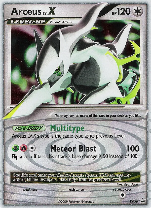 Arceus (DP Black Star Promos #DP56/56)