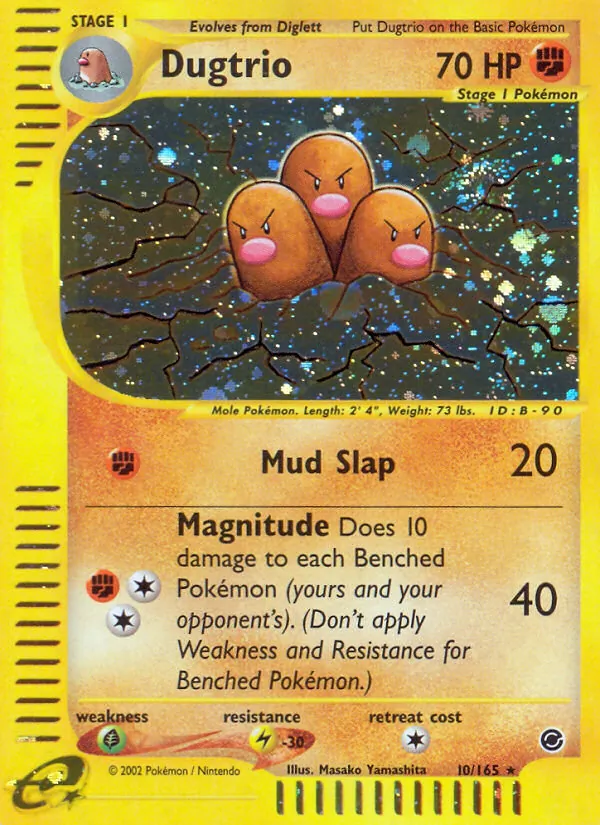 Dugtrio (Expedition Base Set #10/165)