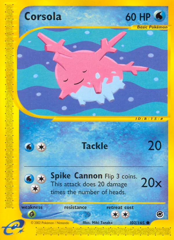 Corsola (Expedition Base Set #102/165)