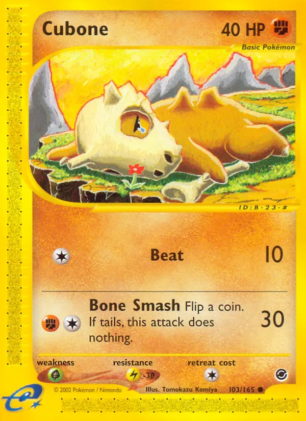 Cubone (Expedition Base Set #103/165)