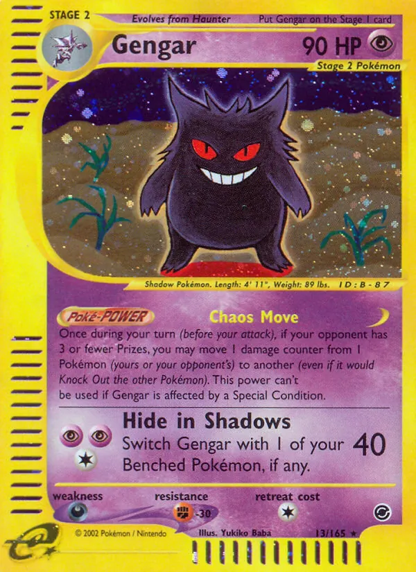 Gengar (Expedition Base Set #13/165)