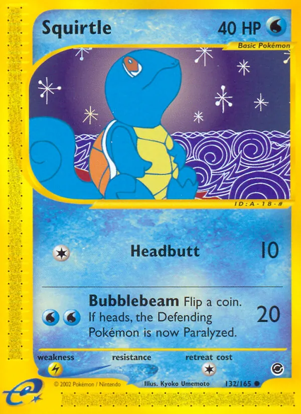 Squirtle (Expedition Base Set #132/165)