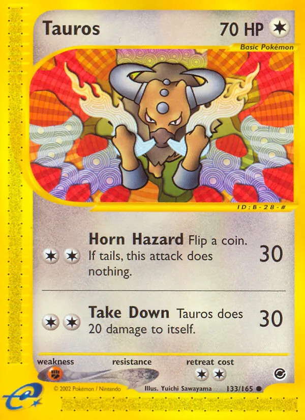 Tauros (Expedition Base Set #133/165)