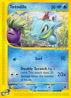 Totodile (Expedition Base Set #134/165)