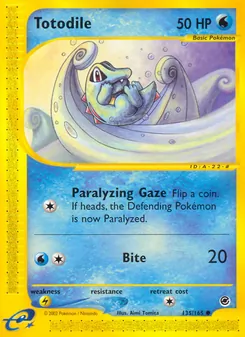 Totodile (Expedition Base Set #135/165)