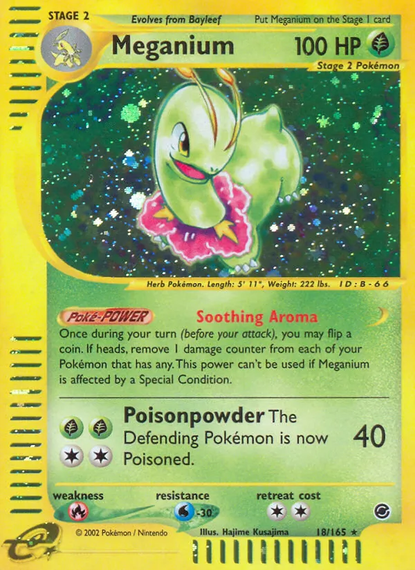 Meganium (Expedition Base Set #18/165)
