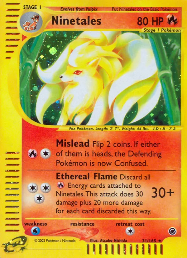 Ninetales (Expedition Base Set #21/165)
