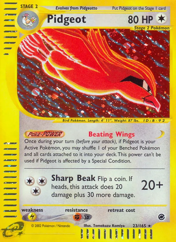 Pidgeot (Expedition Base Set #23/165)