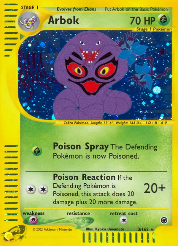 Arbok (Expedition Base Set #3/165)