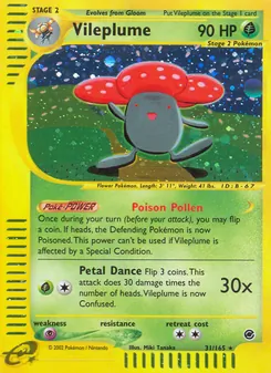 Vileplume (Expedition Base Set #31/165)
