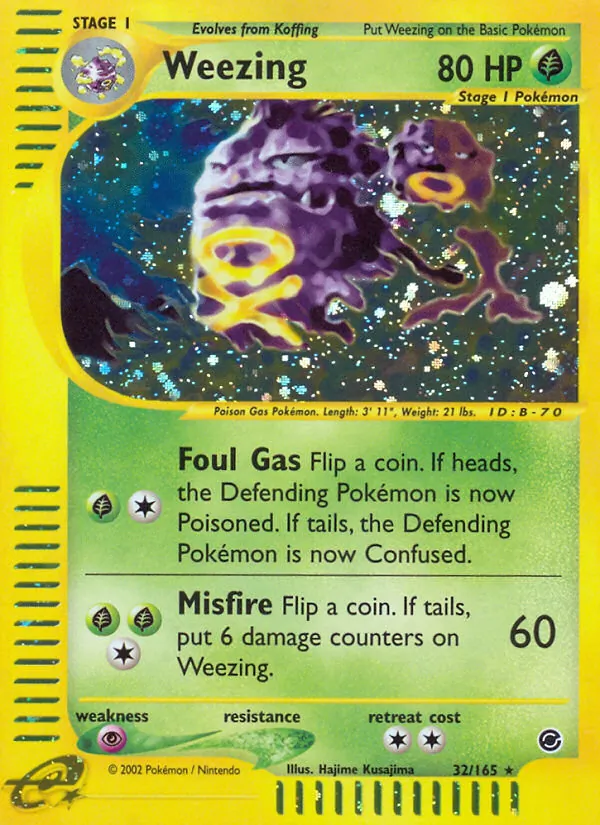 Weezing (Expedition Base Set #32/165)