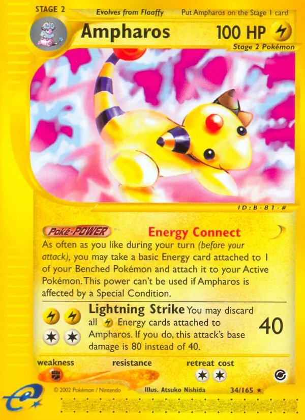Ampharos (Expedition Base Set #34/165)