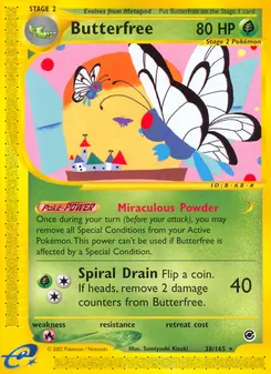 Butterfree (Expedition Base Set #38/165)