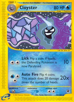 Cloyster (Expedition Base Set #42/165)