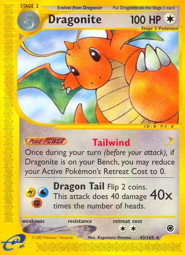 Dragonite (Expedition Base Set #43/165)