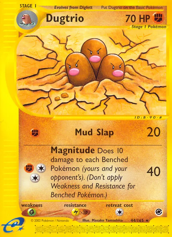 Dugtrio (Expedition Base Set #44/165)
