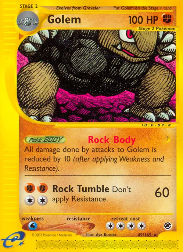 Golem (Expedition Base Set #49/165)