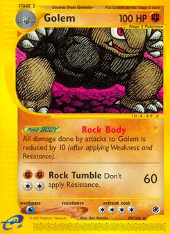 Golem (Expedition Base Set #49/165)