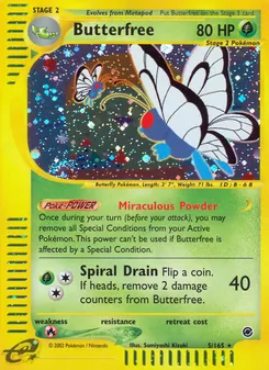 Butterfree (Expedition Base Set #5/165)