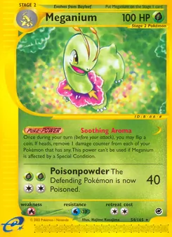 Meganium (Expedition Base Set #54/165)