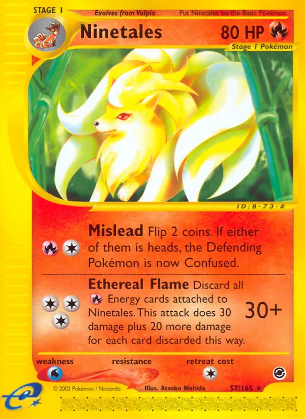 Ninetales (Expedition Base Set #57/165)