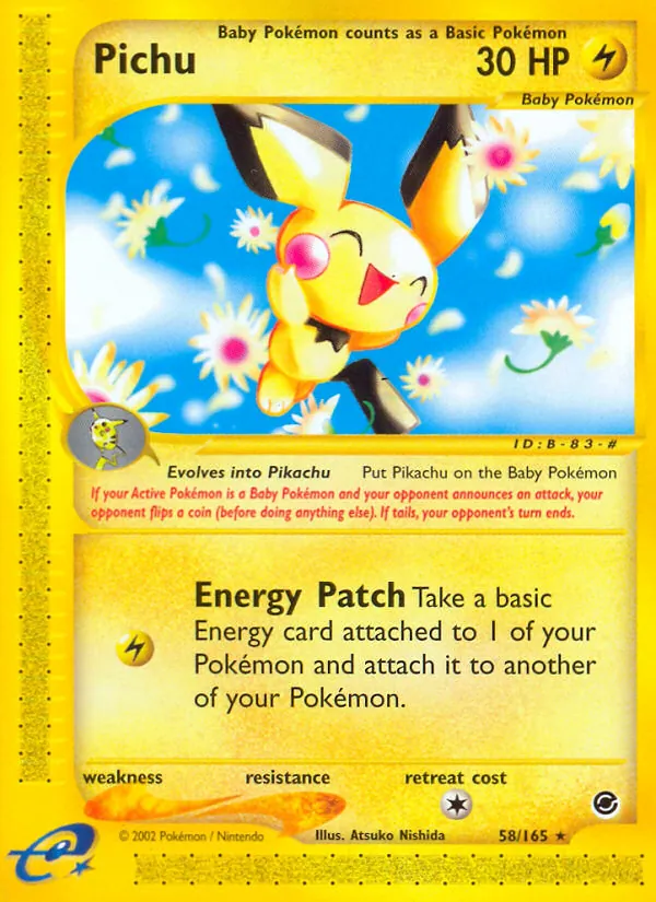 Pichu (Expedition Base Set #58/165)