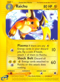 Raichu (Expedition Base Set #61/165)
