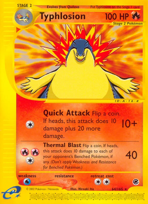Typhlosion (Expedition Base Set #64/165)