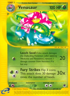 Venusaur (Expedition Base Set #67/165)