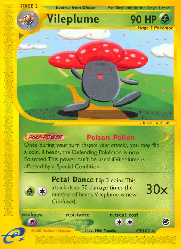 Vileplume (Expedition Base Set #69/165)