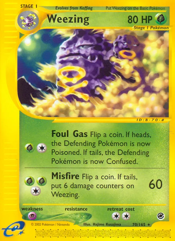 Weezing (Expedition Base Set #70/165)