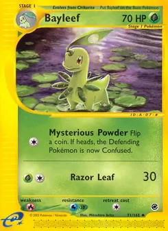 Bayleef (Expedition Set Base #71/165)