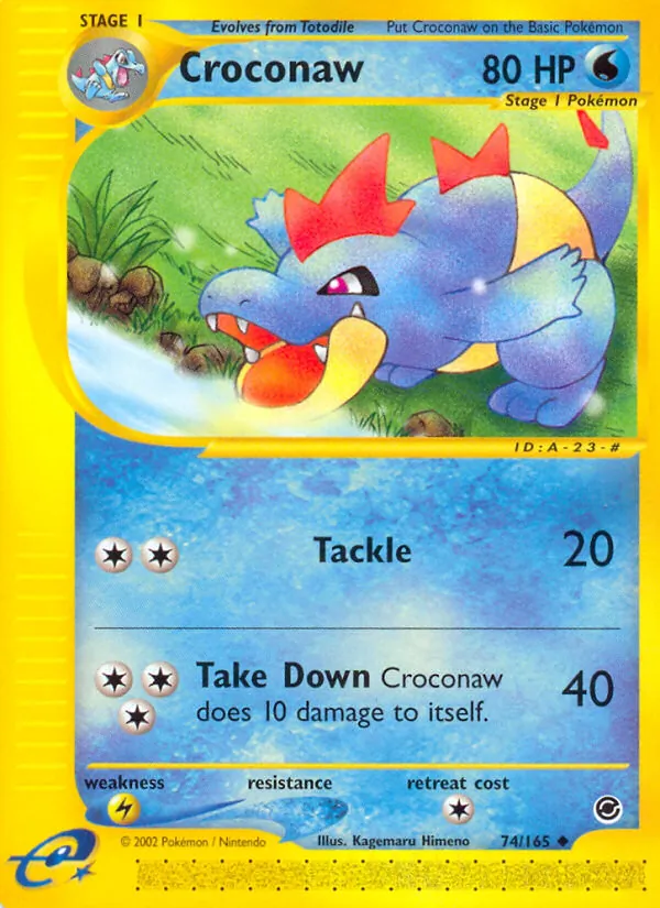 Croconaw (Expedition Base Set #74/165)