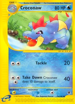 Croconaw (Expedition Base Set #74/165)