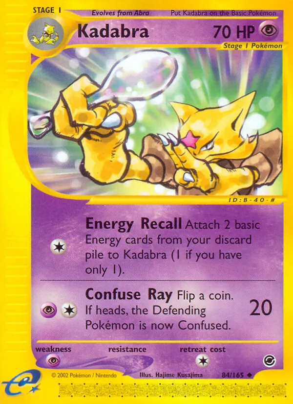 Kadabra (Expedition Base Set #84/165)