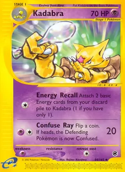 Kadabra (Expedition Base Set #84/165)