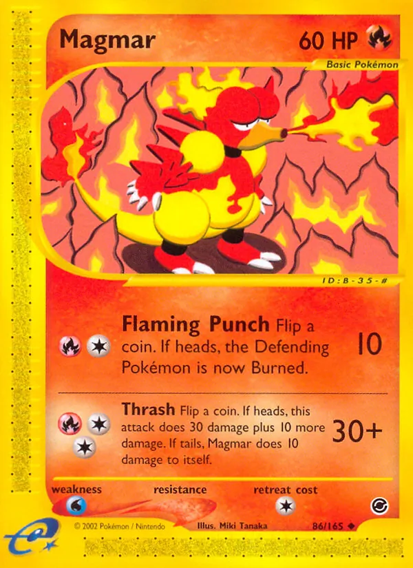 Magmar (Expedition Base Set #86/165)