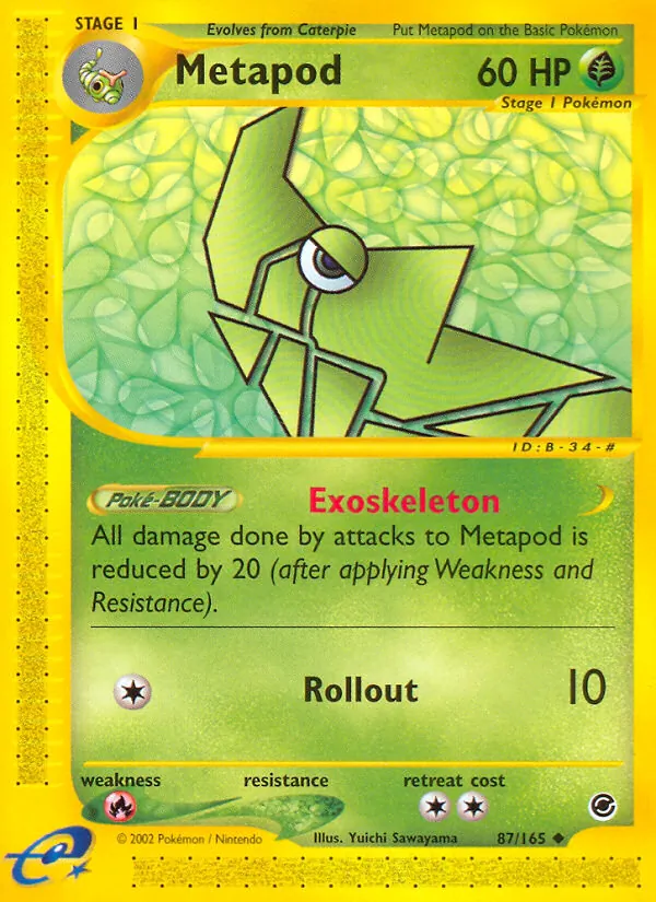 Metapod (Expedition Base Set #87/165)
