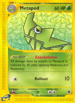 Metapod (Expedition Base Set #87/165)