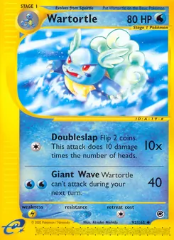 Wartortle (Expedition Base Set #92/165)