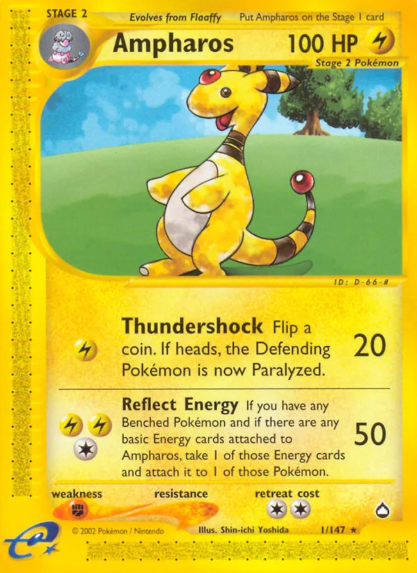 Ampharos (Aquapolis #1/147)